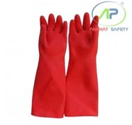 Găng tay chế biến thông dụng Màu đỏ (Paloma)  Size L
